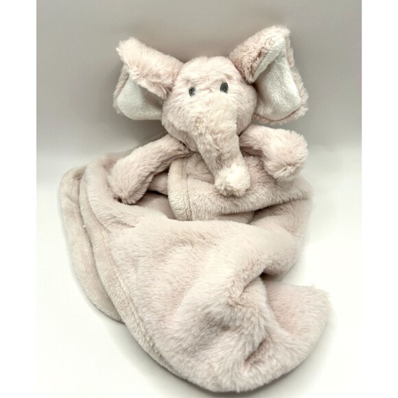 Pink Elephant Baby Lovey Plush Soft Security Blanket Comforter S.L Home Fashions - Picture 10 of 10